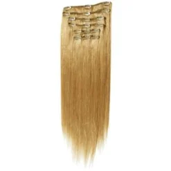Hair Extensions Etusivu|Clip-On - 40cm-40 Clip-On hiustenpidennykset, keskivaalea 27#