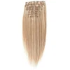 Hair Extensions Etusivu|Clip-On - 40cm-40 cm Clip-On hiustenpidennykset, vaalea mix  #18/613