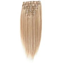 Hair Extensions Etusivu|Clip-On - 40cm-40 cm Clip-On hiustenpidennykset, vaalea mix  #18/613
