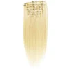 FashionGirl24 Etusivu|Clip-On - 40cm-40 cm Clip-On hiustenpidennykset, luonnonvaalea 613