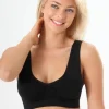 New Products Etusivu|Sale-Ahh Bra Miellyttävät Mustat Rintaliivit - Slim & lift