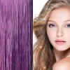 FashionGirl Etusivu|Glitter Extensions-Bling Hopea glitter hiustenpidennykset 100 kpl glitter hiuslankoja 80 cm - Violetti