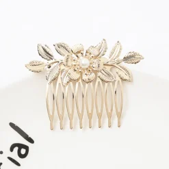 FashionGirl Etusivu|Hair Combs-Chris Ruby Flower Hiuskamma