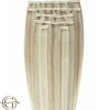 FashionGirl Etusivu|Synteettiset Hiukset-Clip on hair extensions #88 Blonde - 7 pieces - 50 cm | Gold24