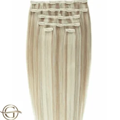 FashionGirl Etusivu|Synteettiset Hiukset-Clip on hair extensions #88 Blonde - 7 pieces - 60 cm | Gold24