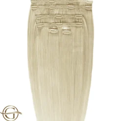 FashionGirl Etusivu|Synteettiset Hiukset-Clip on hair extensions #613 Blonde - 7 pieces - 60 cm | Gold24