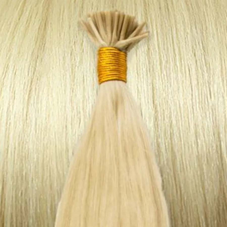 Hair Extensions Etusivu|Cold Fusion/micro Ring -pidennykset-Cold Fusion -pidennykset 50cm, platinanvaalea 60#
