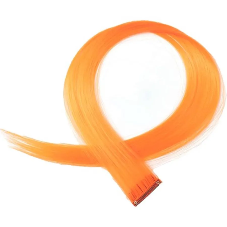 Hair Extensions Etusivu|Crazy Color -pidennykset-Crazy Color Clip-On -pidennys 50cm, oranssi