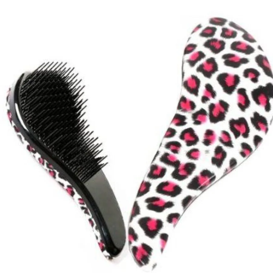 Hair Accessories Merkit|Etusivu-Detangler Hiusharja - Red Leopard
