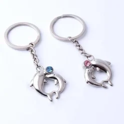 FashionGirl Etusivu|Avaimenperät-Dolphin Pair Key Rings - KC-11