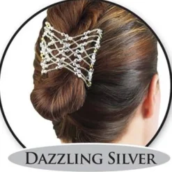 FashionGirl24 Etusivu|Hiuskorut-EZ Combs -kampauskoriste, hopeinen