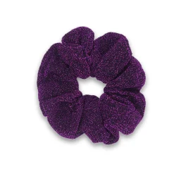 Misc Etusivu|Hiusdonitsit-Glitter Scrunchie - Hiusdonitsi  - Violetti