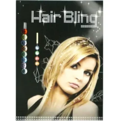 New Products Etusivu|Hiuskorut-Hair Bling - 8 Värillistä Hiustimanttia