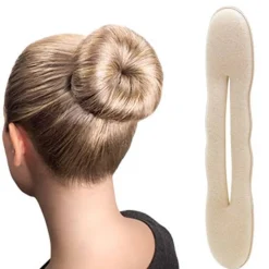 New Products Etusivu|Hiusvalkit Ja Donitsit-Hair Bun Sponge - nutturavyö - Blondi - 22 cm