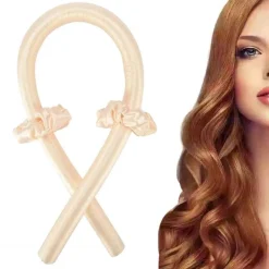 FashionGirl Etusivu|Sale-Heatless hiukset curlers - saada kauniita kiharoita ilman lämpöä - kevyt beige