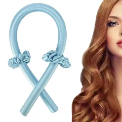 FashionGirl Etusivu|Sale-Heatless hiukset curlers - saada kauniita kiharoita ilman lämpöä - sininen