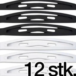 Hair Accessories Etusivu|Hiussoljet-Hiussoljet 12kpl, 8xmusta +4xvalkoinen