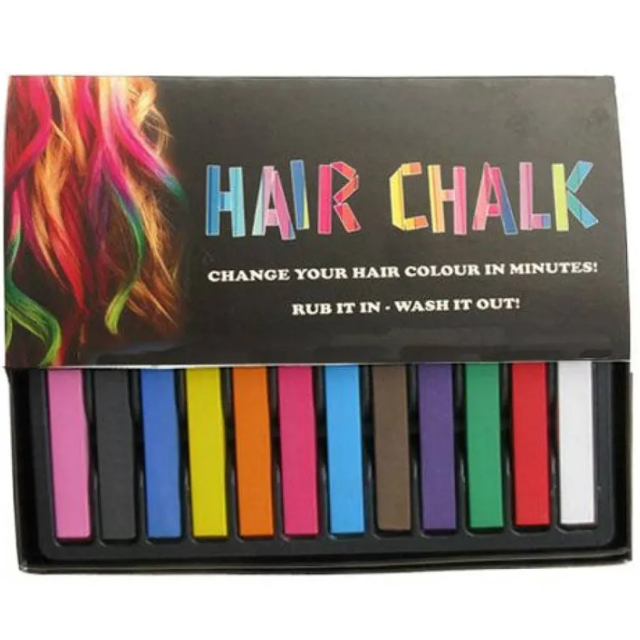 FashionGirl24 Etusivu|Hiukset Liitu-Hiusväri Hair Chalk - 12 Väriä