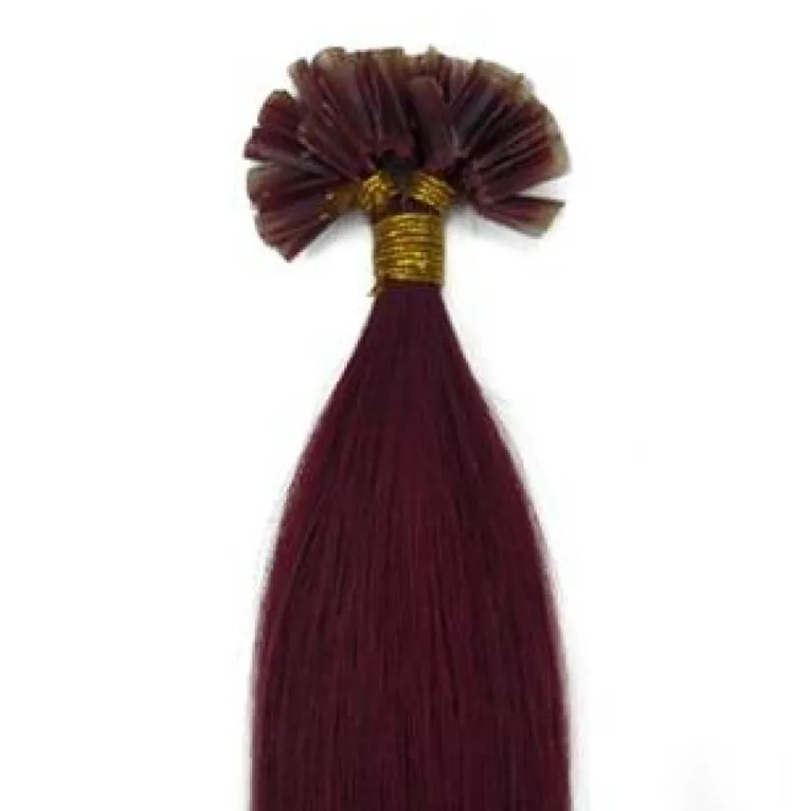 Hair Extensions Etusivu|Hot Fusion -pidennykset-Hot Fusion -pidennykset 60cm, punainen 33#