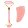 FashionGirl Etusivu|Kasvojenhoitotuotteet-Jade Roller Rose Quartz + Guasha Stone | kasvoille