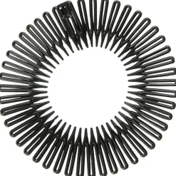 Misc Etusivu|Hair Combs-Joustava piikki hiuspanta, Musta