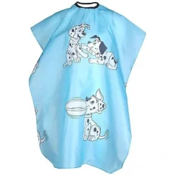 FashionGirl Etusivu|Kampaamotuotteita-Kampaaja vaippa lapsille, joilla on dalmatiinit - sininen