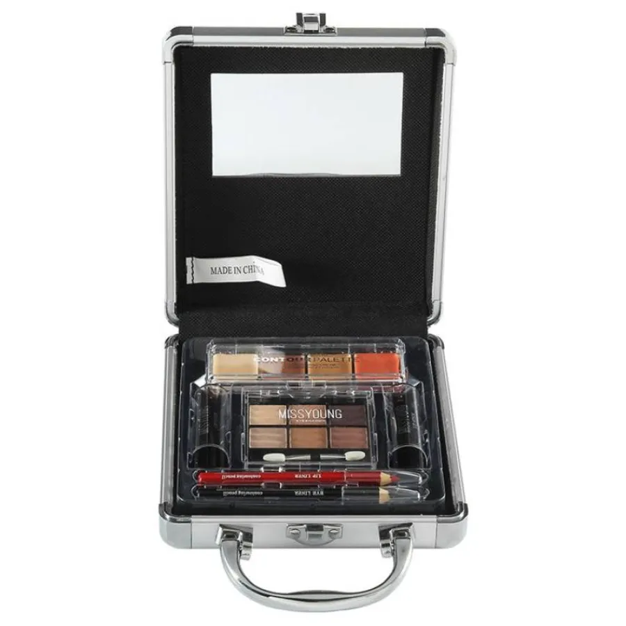 FashionGirl Etusivu|Sale-Miss Young Makeup Kit Box Aluminium - GM14007