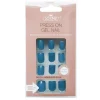 FashionGirl Etusivu|Press On Nails / Click On Nails-Napsauta On / Paina kynnet - Sininen #S179