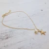 FashionGirl24 Etusivu|Nilkkakoru-Nilkkaketju Starfish + Pearl
