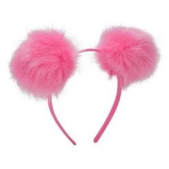 FashionGirl Etusivu|Hiuspannat-OMBRE POM POM POM Hairband - vaaleanpunainen