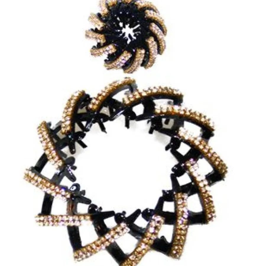 Hair Accessories Etusivu|Kierrepinnit-Ponihännän spriaalikoru - kultainen