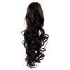 Hair Extensions Etusivu|Clip-on Ponihännät-Ponihäntä/kampaushiuslisäke, kihara, tummanruskea 2#