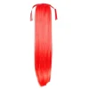 Hair Extensions Etusivu|Clip-on Ponihännät-Ponihäntä/kampaushiuslisäke, suora, kirkaanpunainen