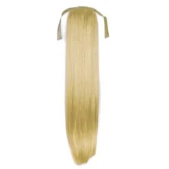 Hair Extensions Etusivu|Clip-on Ponihännät-Ponihäntä/kampauslisäke, suora, vaalea/blond 613#