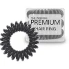 Hair Accessories Etusivu|Elastiset Puhelinjohtoponnarit-Premium Spiral -hiuslenkit 3kpl, Black