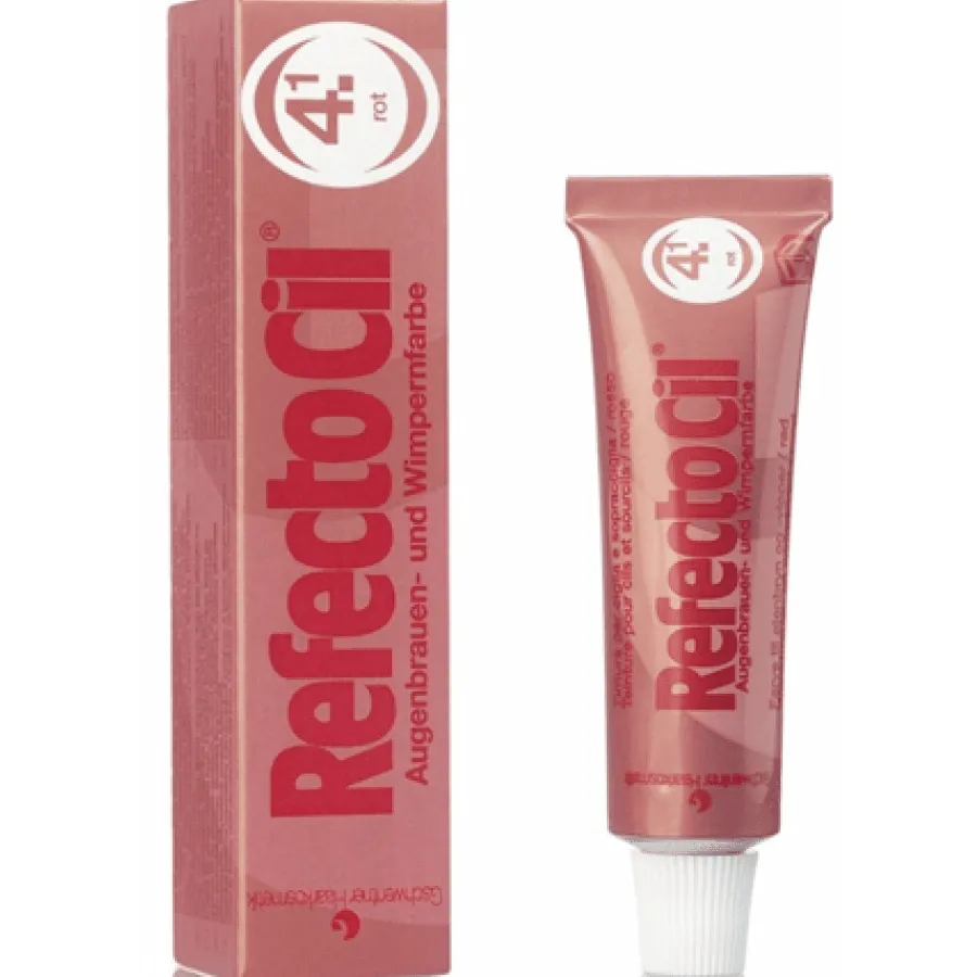 FashionGirl24 Merkit|Etusivu-Refectocilin kulmakarvojen väri, nro 4,1 punainen - 15 g.