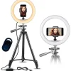 FashionGirl Etusivu|Selfie Ring Light-Ring Light Model 3366 YouTube ja Tik Tok | Tripod Max. 167 cm & Bluetooth kaukosäädin