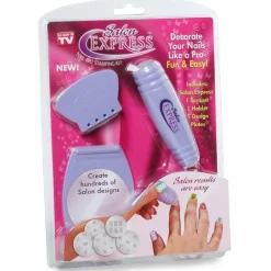 Nails Etusivu|Kynsitarvikkeet-Salon Express - Nail Art Decorator Kit -pakkaus