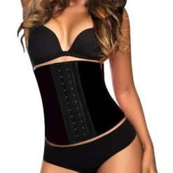 Shapelux Etusivu|Sale-Waist Trainer Latex  - Musta