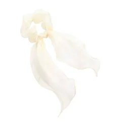 SOHO Merkit|Etusivu-Ajni Scrunchie huivilla - valkoinen