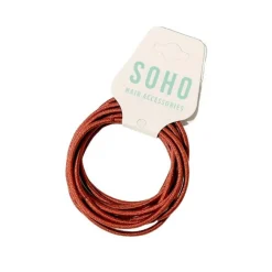 SOHO Merkit|Etusivu-Ellie -hiusjoustava - punertavan -ruskea