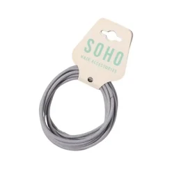 SOHO Merkit|Etusivu-Ellie hiusjousto - vaaleanharmaa