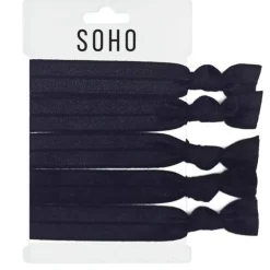 SOHO Merkit|Etusivu-Hair Ties Hiuslenkit nro. 17 - ALL BLACK