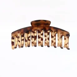 FashionGirl24 Merkit|Etusivu-SOHO LARGE FOOD HAIR CLAMP - Tortoise