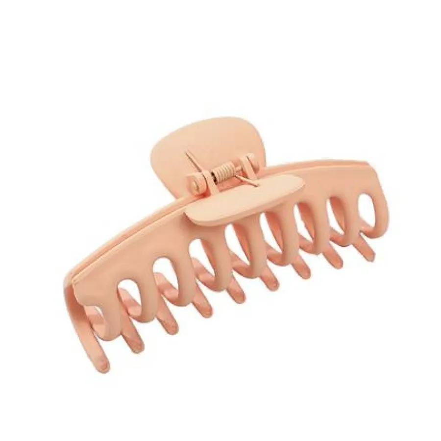 SOHO Merkit|Etusivu-LARGE FOOD HAIR CLAMP - Peach Beige