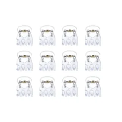 FashionGirl24 Merkit|Etusivu-Soho Lucca mini -hiuskiristimet - läpinäkyvät