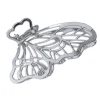 SOHO Merkit|Etusivu-Metal Butterfly Hiuspuristin - Hopea