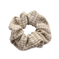 SOHO Merkit|Etusivu-Pepita Scrunchie - Beige