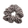 SOHO Merkit|Etusivu-Pepita Scrunchie - Brown