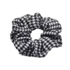 SOHO Merkit|Etusivu-Pepita Scrunchie - Musta